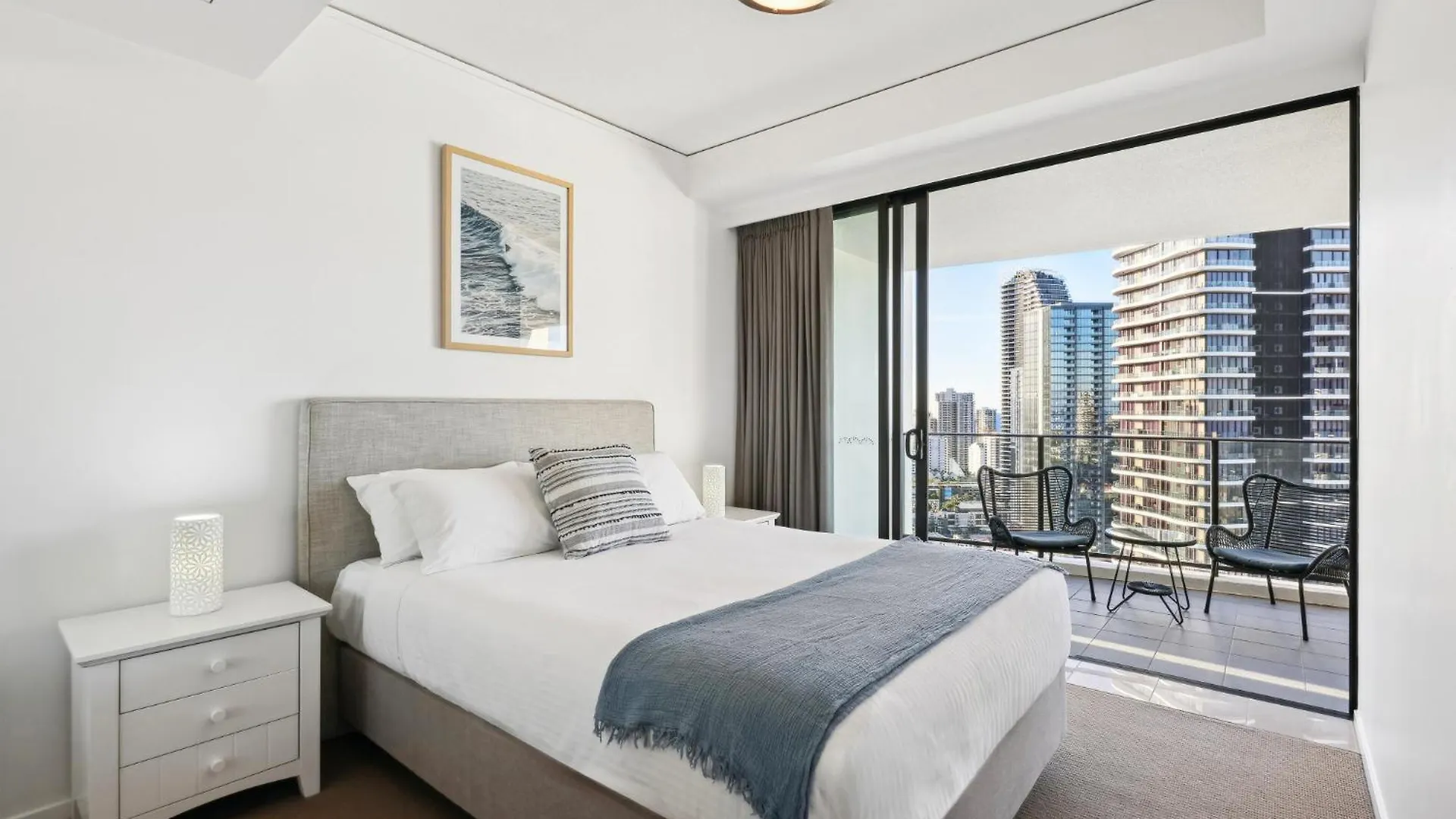 Appartamento Ocean View 3-Bed With Gym, Pool, Sauna & Parking Gold Coast